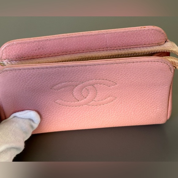 Chanel Pink Cosmetic / Coin Pouch - Picture 8 of 14